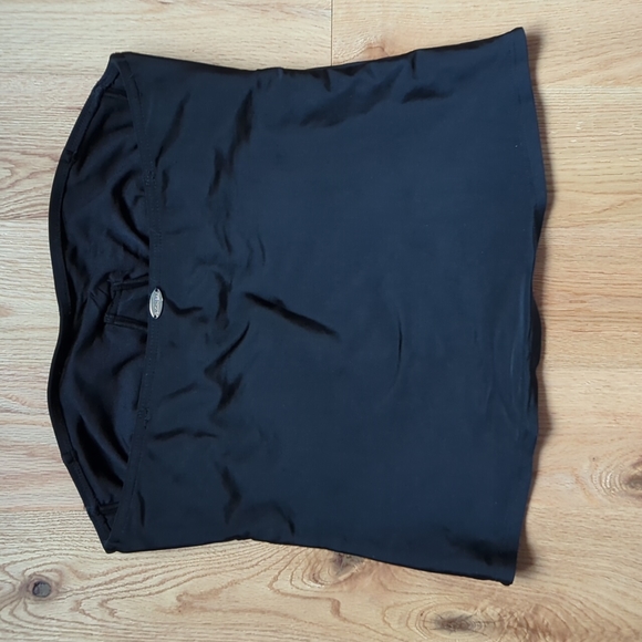 Bikini Bay. Black. Strapless Tankini Top. Size 10. - Picture 3 of 5